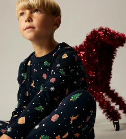 Nattøj - NknVismas - Navy Blazer/Xmas AOP Navy|Name It Sale