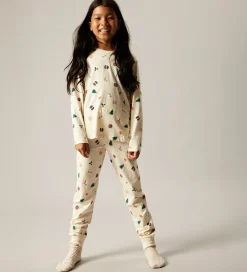 Nattøj - NknVismas - Whitecap Gray/Xmas AOP|Name It Online