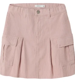 Nederdel - Fløjl - NkfMaya - Burnished Lilac|Name It Online