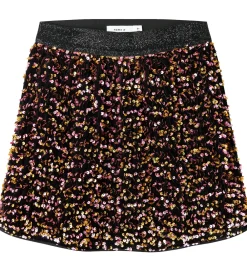 Nederdel - NkfRunica - Gold Colour m. Palietter|Name It Best