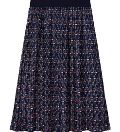 Nederdel - Plissé - NkfNirance - Ocean Cavern/AOP|Name It Best