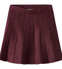 Nederdel - Strik - NkfSonia - Burgundy|Name It