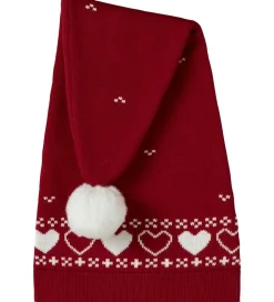 Nissehue - Strik - NmnRismas - Jester Red/Hearts|Name It Discount