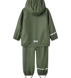 Regntøj - PU - Noos - NknDry10 - Thyme|Name It Online