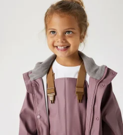 Regntøj - PU - Noos - NknDry10 - Wistful Mauve|Name It Sale