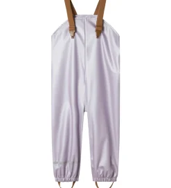 Regntøj m. Seler - NmfDry10 - Metallic - Misty Lilac|Name It