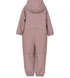 Shoftshelldragt m. Fleece - Noos - NmfAlfa08 - Woodrose/|Name It Hot