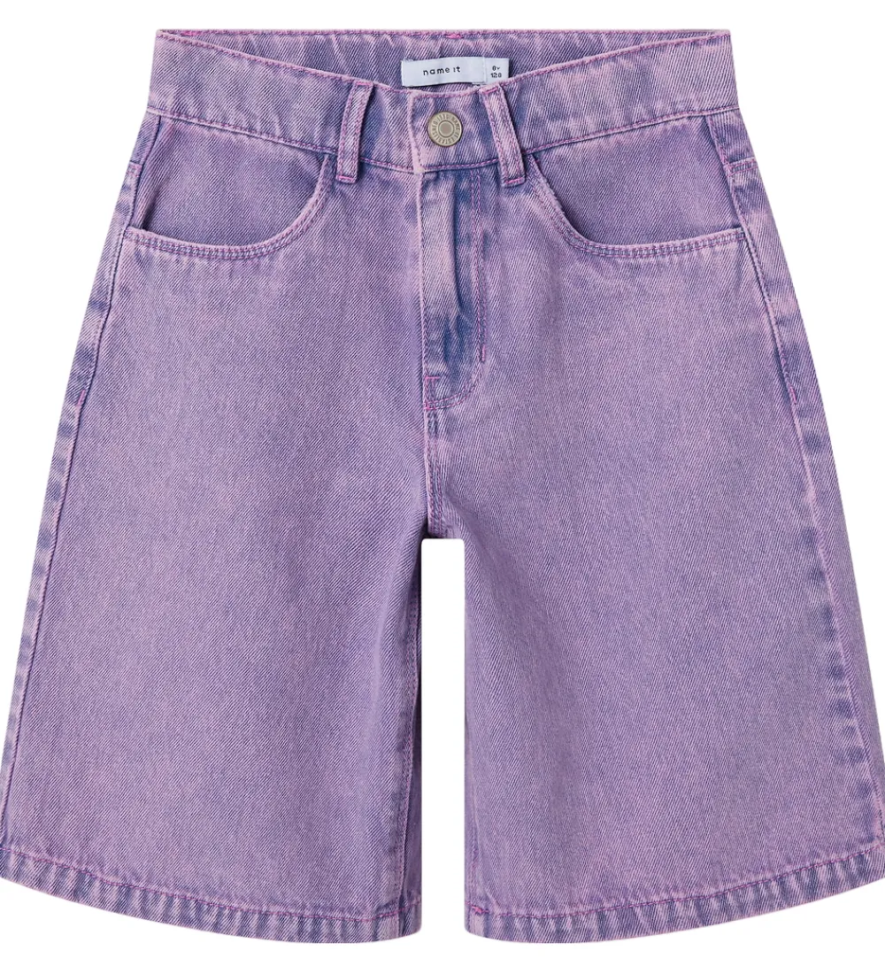 Shorts - Denim - NkfRose - Orchid/Overdyed|Name It