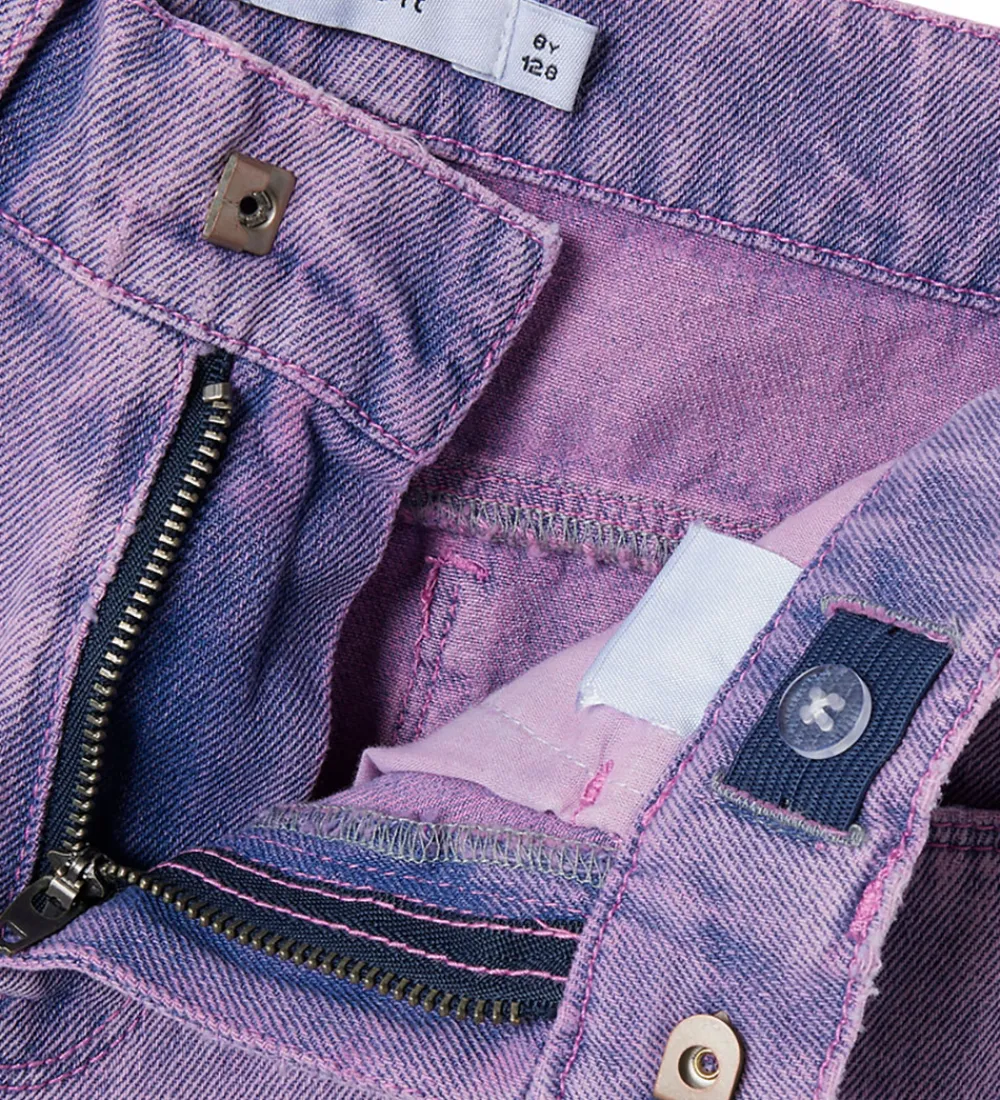 Shorts - Denim - NkfRose - Orchid/Overdyed|Name It