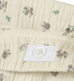 Shorts - NmfJannis - Bleached Sand m. Blomster|Name It New