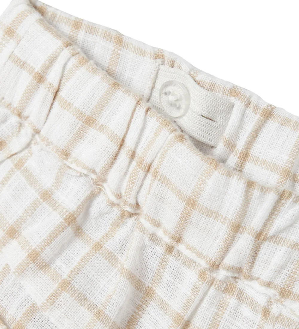 Shorts - NmmHalom - Bright White|Name It Online