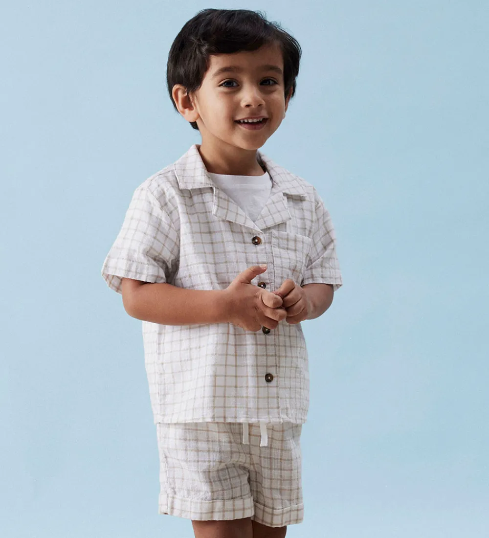 Shorts - NmmHalom - Bright White|Name It Online