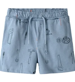 Shorts - NmmHuxi - Faded Denim m. Print|Name It Sale
