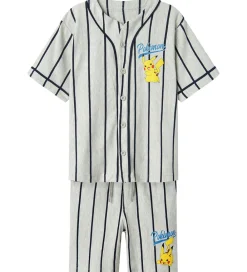 Shortssæt - NkmMaska - Pokémon - Lysegråmeleret|Name It Sale