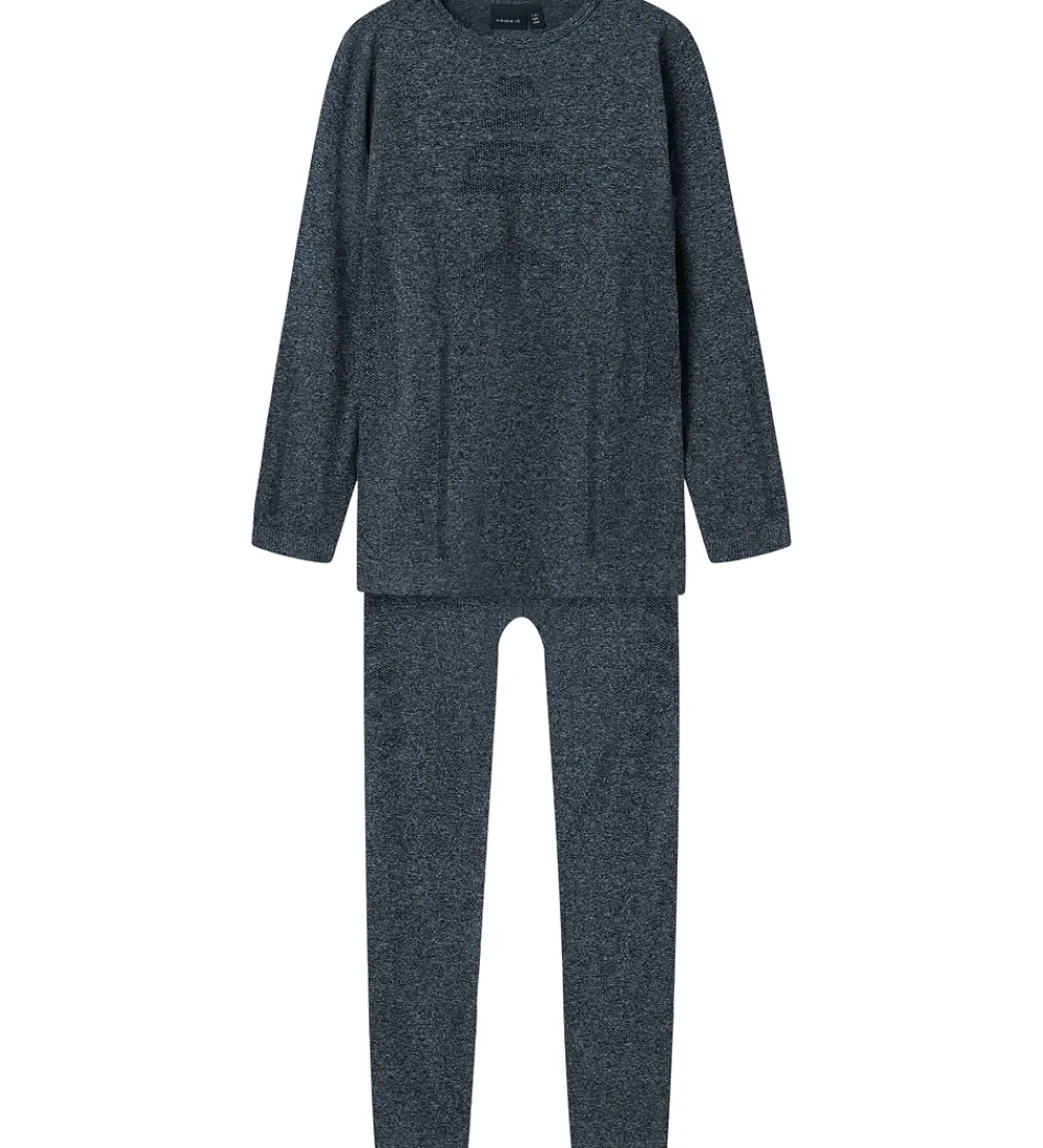 Skiundertøj - NknSilver - Grey Melange|Name It