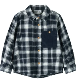 Skjorte - NmmSanto - Navy Blazer|Name It New