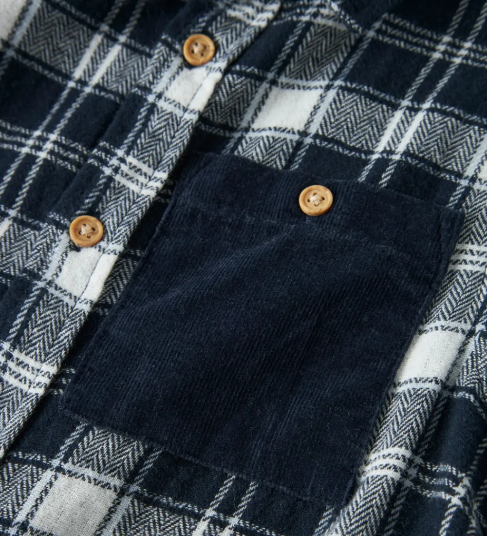 Skjorte - NmmSanto - Navy Blazer|Name It New