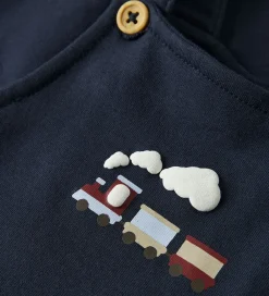 Smækbukser - Sweat - NbmVonne - Navy Blazer/Train|Name It Outlet