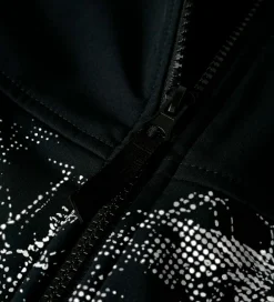 Softshell m. Fleece - NkmAlfa08 - Sort m. Refleksprint|Name It Best