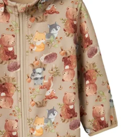 Softshelldragt - NbnAlfa08 - Oxford Tan/Woodland|Name It Clearance