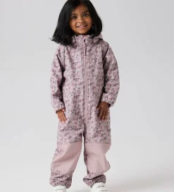 Softshelldragt m. Fleece - Noos - NmfAlfa - Woodrose/Blo|Name It Discount