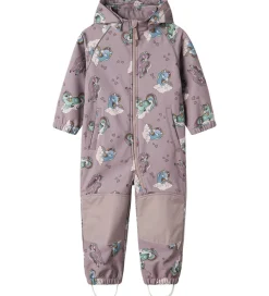 Softshelldragt m. Fleece - Noos - NmfAlfa08 - Purple Dov|Name It New