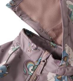 Softshelldragt m. Fleece - Noos - NmfAlfa08 - Purple Dov|Name It New