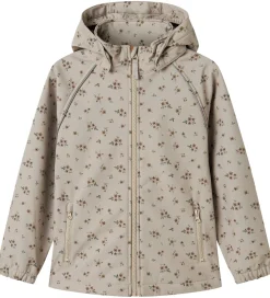 Softshelljakke m. Fleece - NkfAlfa08 - Pure Cashmere/Bou|Name It Sale