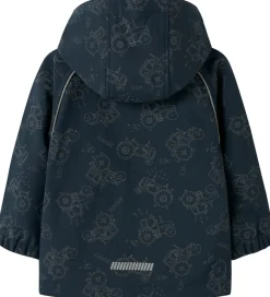 Softshelljakke m. Fleece - NmmAlfa08 - Dark Sapphire m.|Name It