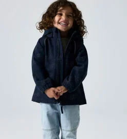 Softshelljakke m. Fleece - NmmAlfa08 - Dark Sapphire m.|Name It