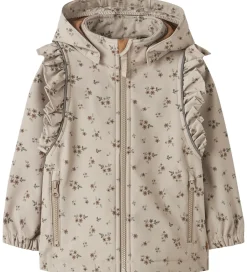 Softshelljakke m. Fleece - NmfAlfa08 - Pure Cashmere/Bou|Name It New