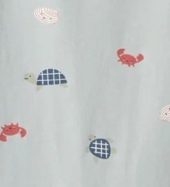 Sommerdragt - NbmVroels - Pearl Blue/Sea Animals|Name It Outlet