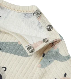 Sommerdragt - Rib - NbnOsummer - Peyote Melange|Name It Outlet