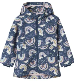 Sommerjakke - NmfMaxi - Sargasso Sea/Rainbow|Name It New