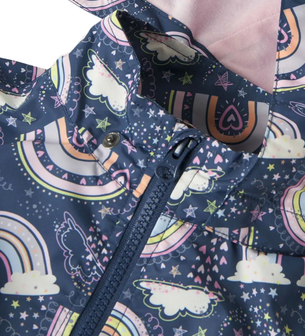 Sommerjakke - NmfMaxi - Sargasso Sea/Rainbow|Name It New