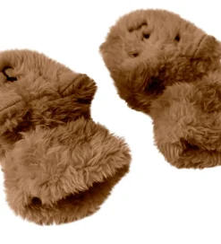 Sæt - Hue/Luffer - Teddy - NbnMatuta - Toasted Coconut|Name It Sale