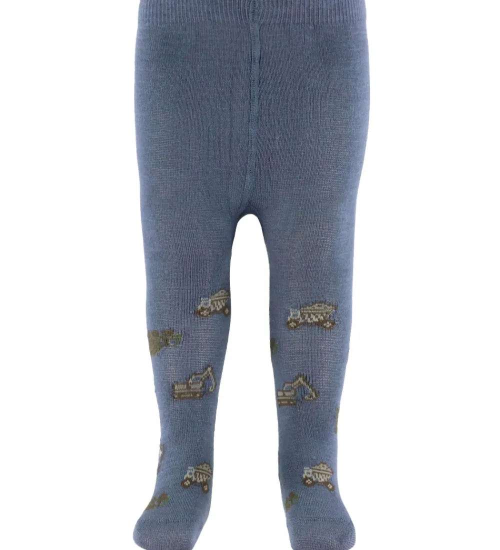 Strømpebukser - Jacquard - Uld/Bomuld - NbmWak - Folksto|Name It Hot