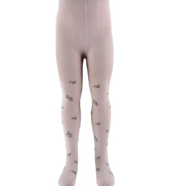 Strømpebukser - Jacquard - Uld/Bomuld - NmfWak - Shadow|Name It Online