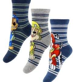 Strømper - 3-pak - NmmSommer - Paw Patrol - Insignia Blu|Name It Online