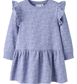 Sweatkjole - NmfFoeana - Purple Impression|Name It Outlet