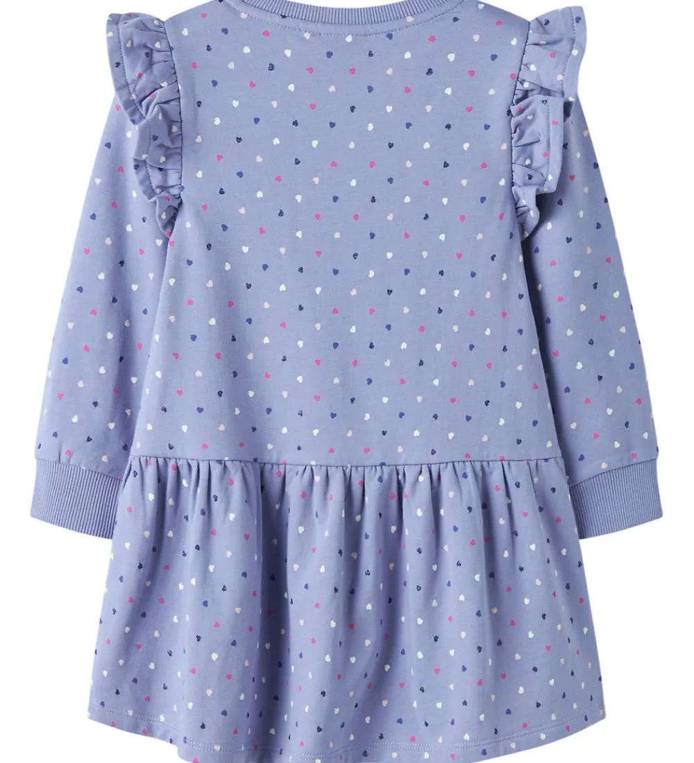 Sweatkjole - NmfFoeana - Purple Impression|Name It Outlet