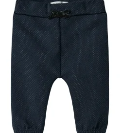 Sweatpants - NbfRulina - Navy Blazer m. Guld Prikker|Name It