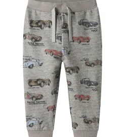 Sweatpants - NmmReiner - Grey Melange|Name It Best