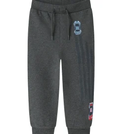 Sweatpants - NmmVoltinus - Dark Grey Melange/Cars|Name It New