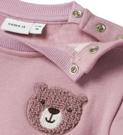 Sweatshirt - NbfOregon - Burnished Lilac|Name It Clearance