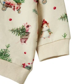 Sweatshirt - NbnRenu - Peyote Melange|Name It Clearance