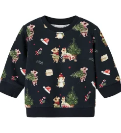 Sweatshirt - NbnRenu - Navy Blazer|Name It Sale