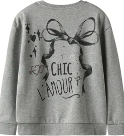 Sweatshirt - NkfRastin - Grey Melange|Name It Outlet