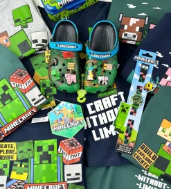 Sweatshirt - NkmNeven - Minecraft - Navy Blazer|Name It Discount