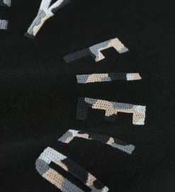 Sweatshirt - NkmSheldon - Black|Name It Clearance